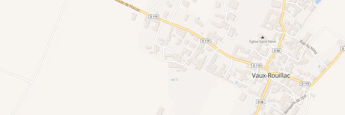 Plan du 149 Rue des Surauds à Vaux-Rouillac