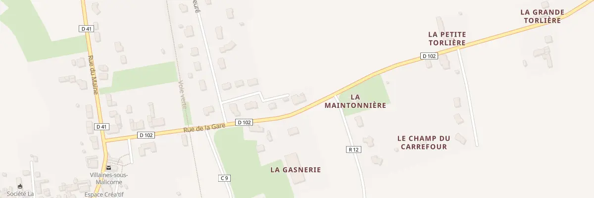 Plan du 5188 L’Ormeau à Villaines-sous-Malicorne