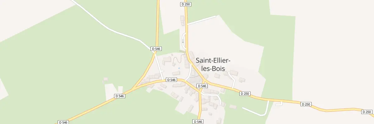 Plan du 4 Ple de l’Eglise à Saint-Ellier-les-Bois