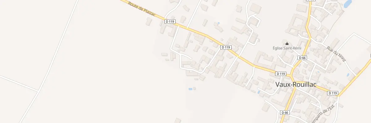 Plan du 123 Rue des Surauds à Vaux-Rouillac