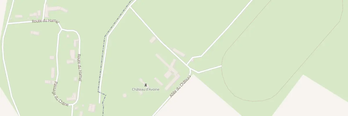 Plan du 471 All du Château à Avoine
