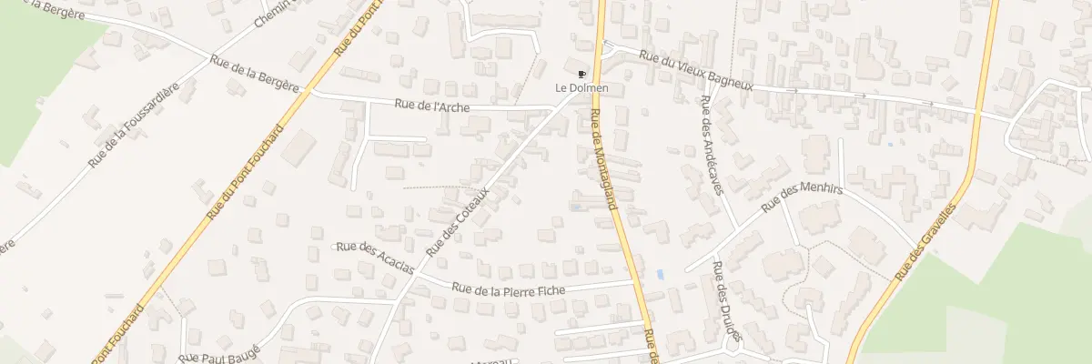 Plan du 10 Rue de Montagland à Saumur