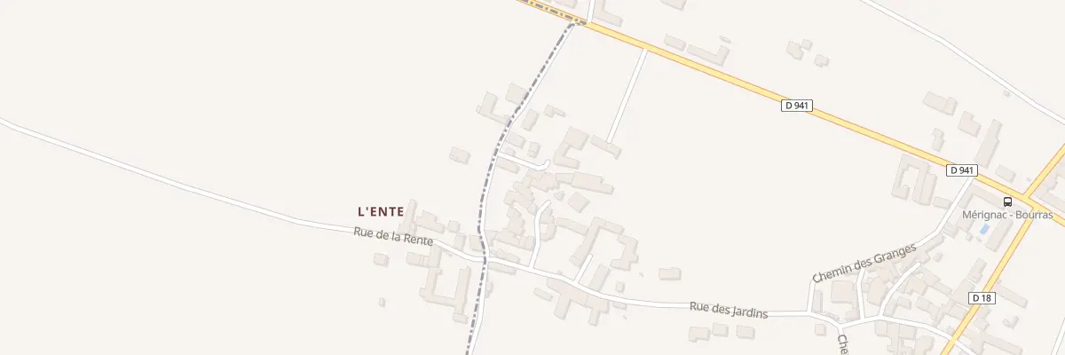 Plan du 5241 Imp de la Venelle à Mérignac
