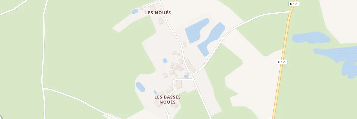 Plan du 2 Les Basses Noues à Oroux