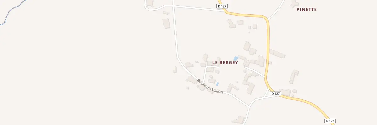 Plan du 6 Le Bergey à Mérignas