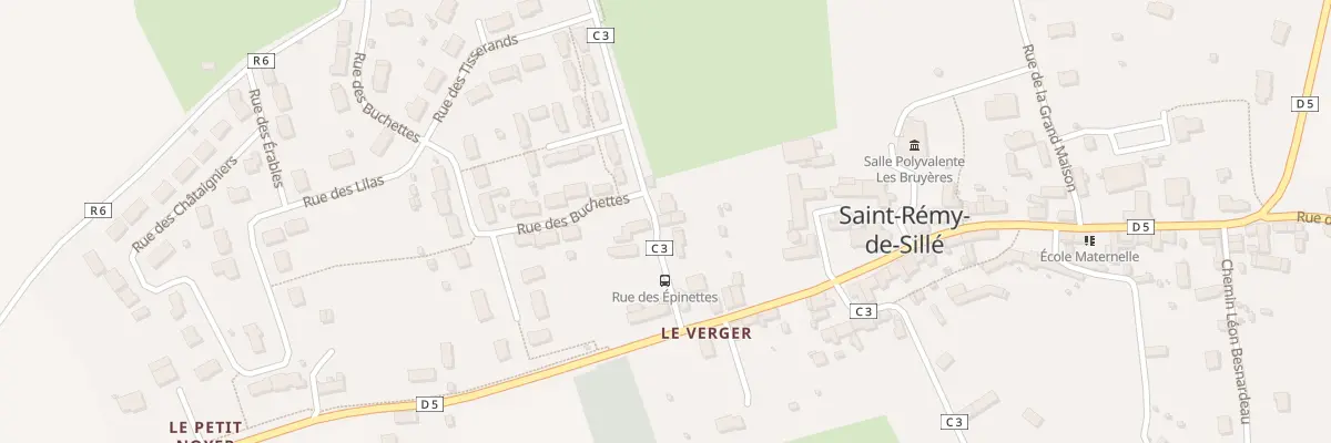 Plan du 4 Rue des Epinettes à Saint-Rémy-de-Sillé