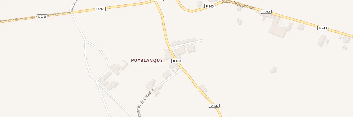 Plan du 80 Sous Puyblanquet à Saint-Étienne-de-Lisse