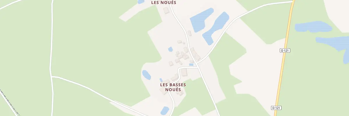 Plan du 2 Rue des Basses-noues à Oroux