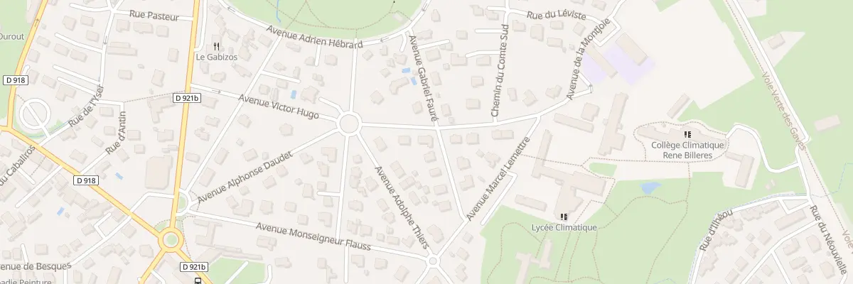 Plan du 2 Av Jules Lefèvre à Argelès-Gazost