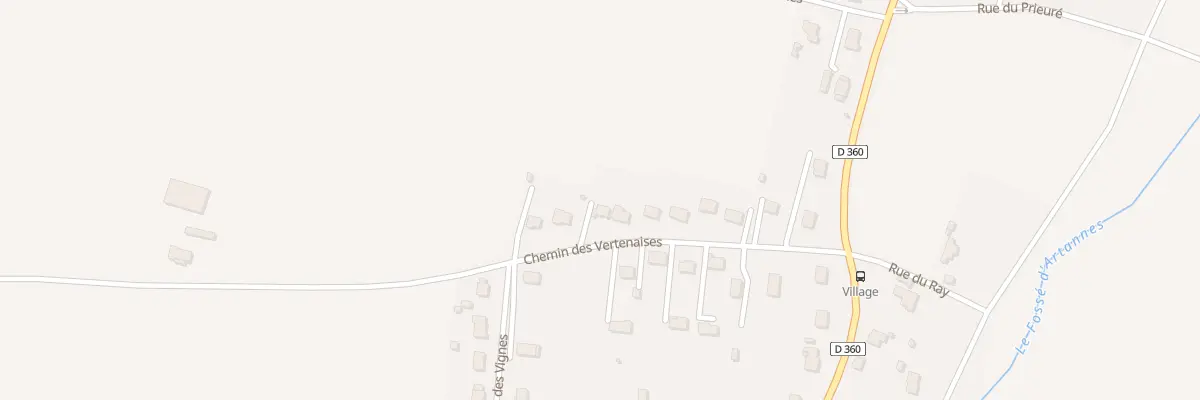 Plan du 194 Che des Vertenaises à Artannes-sur-Thouet