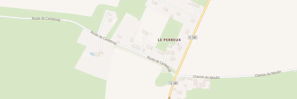 Plan du 5099 Le Perreux à Cléville