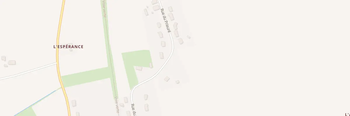 Plan du 18T Rue du Prieuré à Villaines-sous-Malicorne
