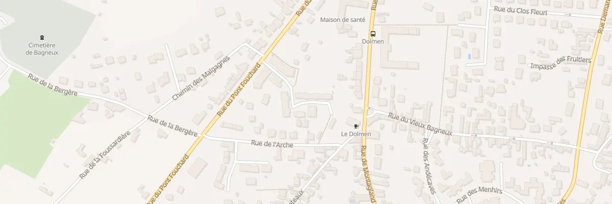 Plan du 167 Rue du Pont Fouchard à Saumur