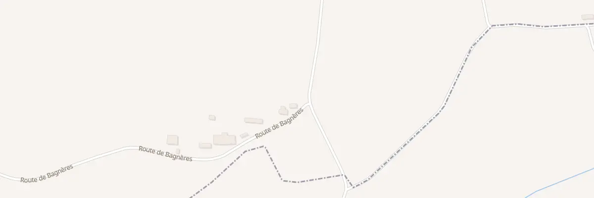 Plan du 107B Bagneres à Barie