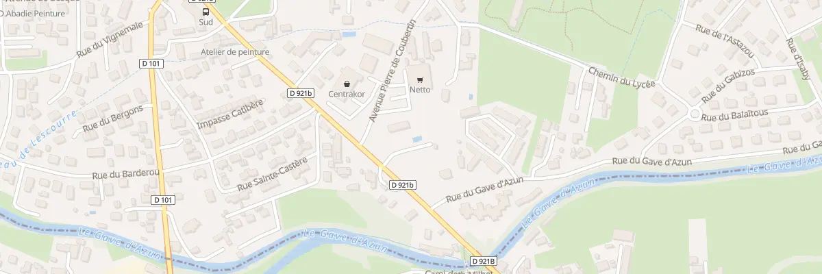 Plan du 33 Av Charles de Gaulle à Argelès-Gazost