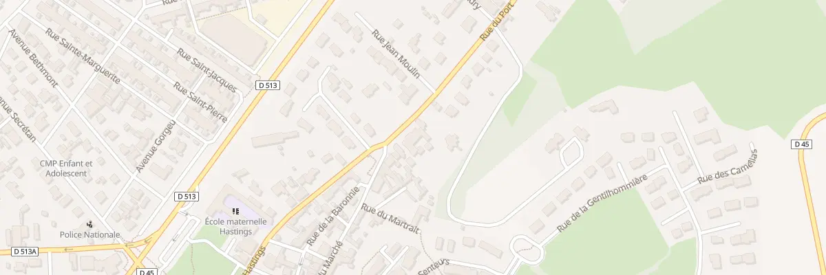 Plan du 2 Rue du Port à Dives-sur-Mer