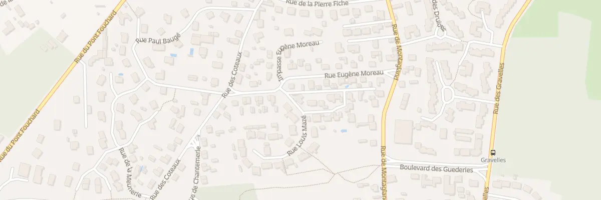 Plan du 1 Rue Louis Mazé à Saumur