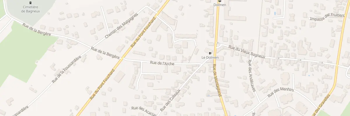 Plan du 6 Rue de l’Arche à Saumur