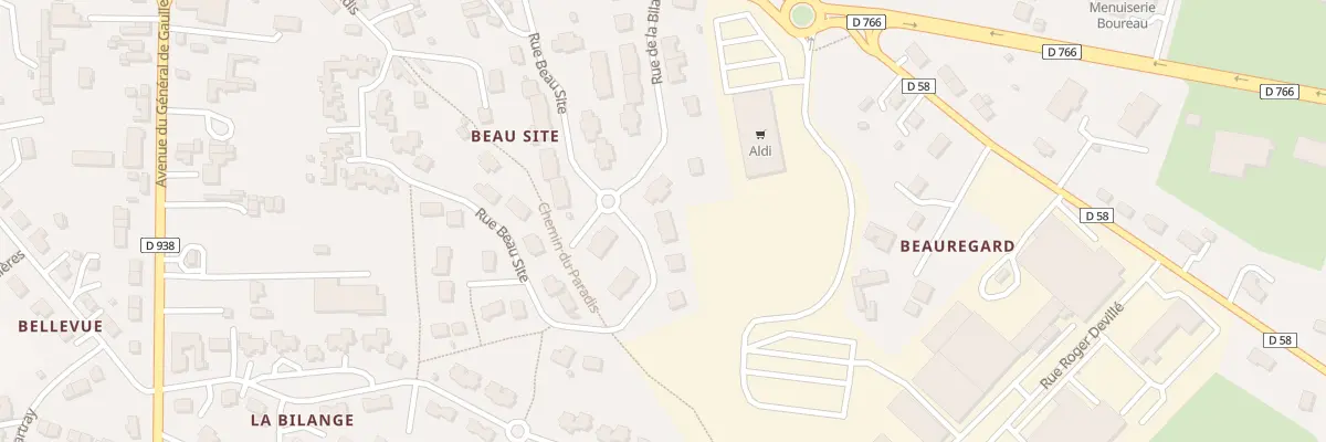Plan du 20 Rue Beau Site à Baugé-en-Anjou
