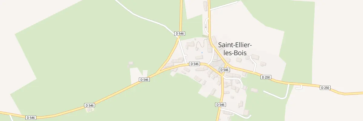 Plan du 2 Rue des Rochelles à Saint-Ellier-les-Bois