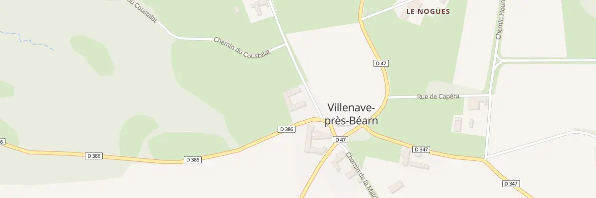 Plan du 9 Che de Momy à Villenave-près-Béarn