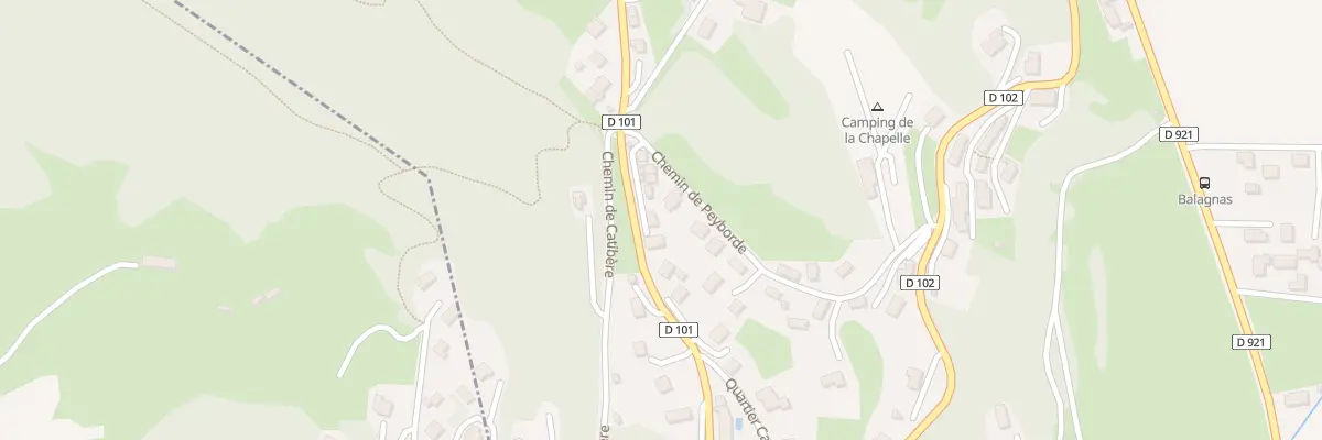 Plan du 5080 Qua Castet d’Abilhac à Lau-Balagnas