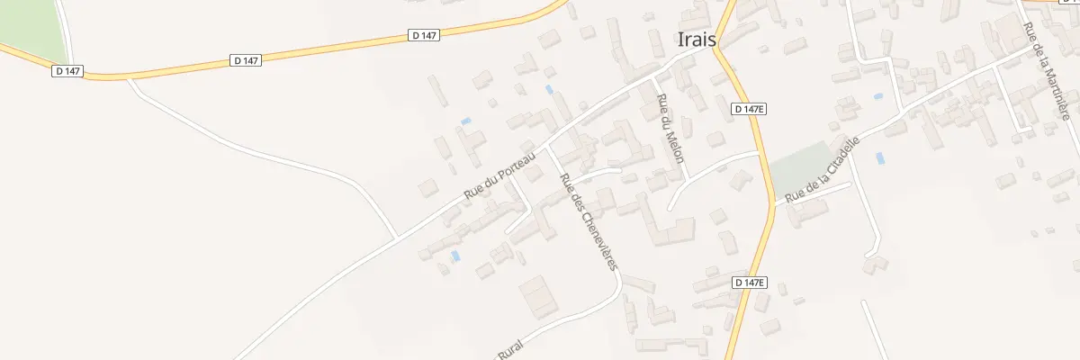 Plan du 9 Rue du Porteau à Irais