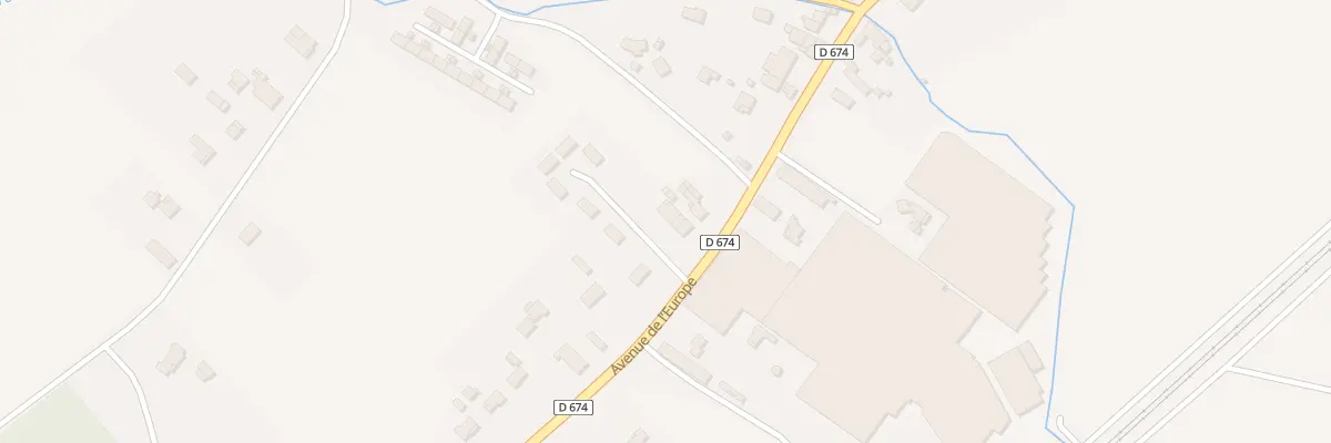 Plan du 13 Rue de l’Europe aux Peintures