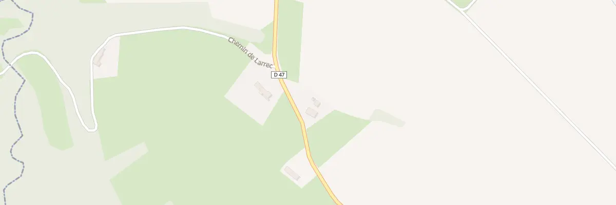 Plan du 31 Rte de Tarbes à Gardères