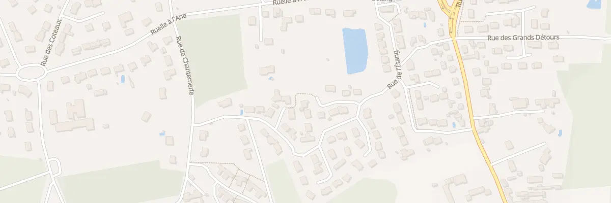Plan du 36 Rue de l’Étang à Saumur