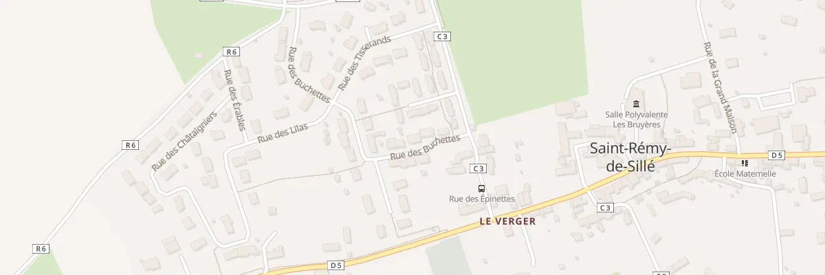 Plan du 6 Rue des Buchettes à Saint-Rémy-de-Sillé