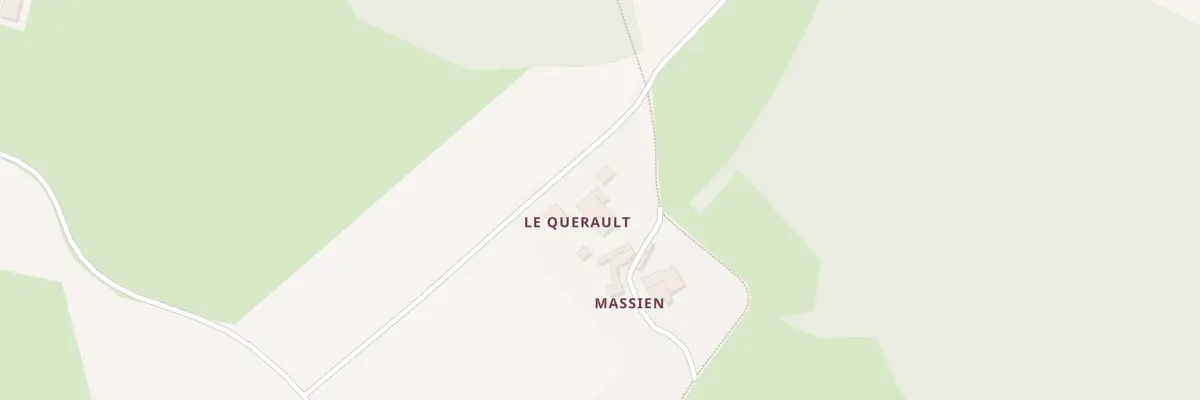 Plan du 5254 Le Quérault à Exoudun