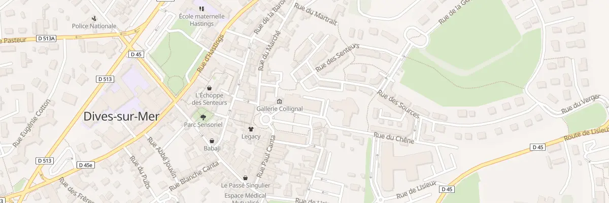 Plan du 22 Pl de la République à Dives-sur-Mer