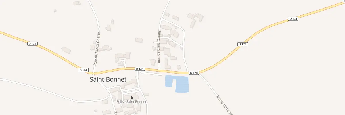 Plan du 5131 Chez Davias à Saint-Bonnet