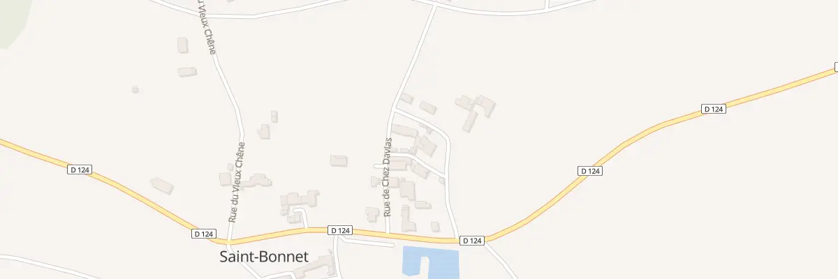 Plan du 5134 Chez Davias à Saint-Bonnet