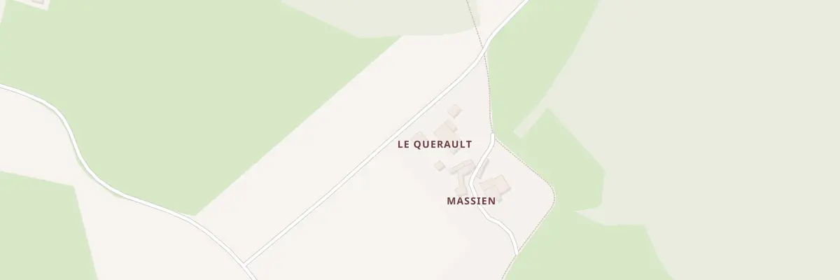 Plan du 5253 Le Quérault à Exoudun