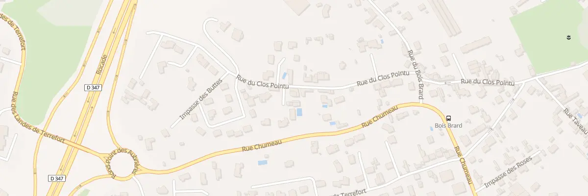 Plan du 37 Rue du Clos Pointu St Hilaire à Saumur