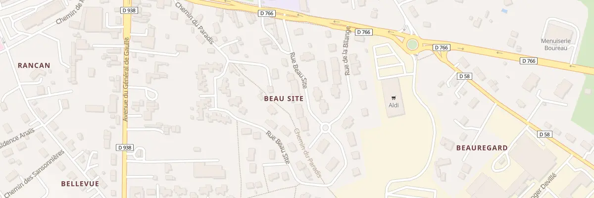 Plan du 7 Rue Beau Site à Baugé-en-Anjou