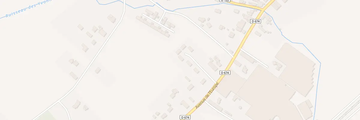 Plan du 3 Imp des Colombes aux Peintures