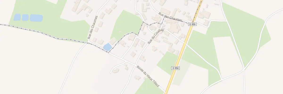 Plan du 9 Rue du Coudray à Melle