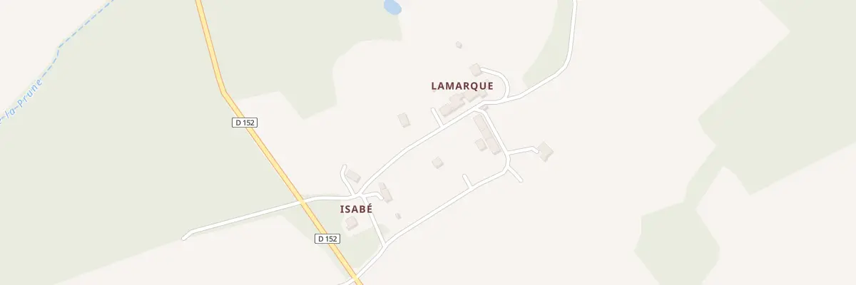Plan du 5037 Lamarque à Saint-Griède
