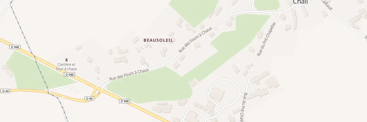 Plan du 13 Rue des Fours à Chaux à Fontivillié