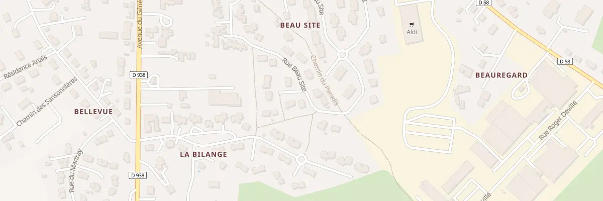 Plan du 32 Rue Beau Site à Baugé-en-Anjou