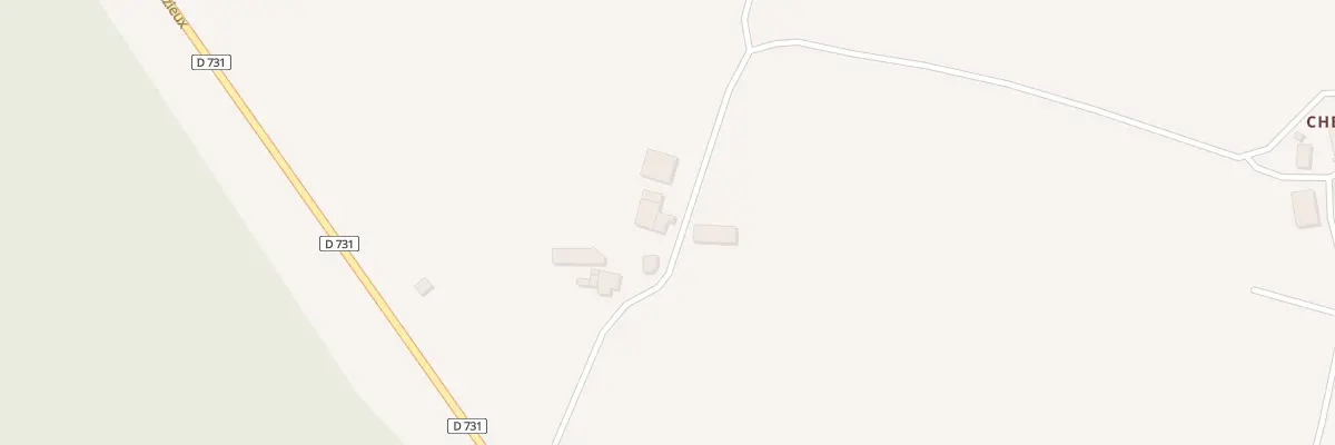 Plan du 5043 Chez Guyonnet à Chillac