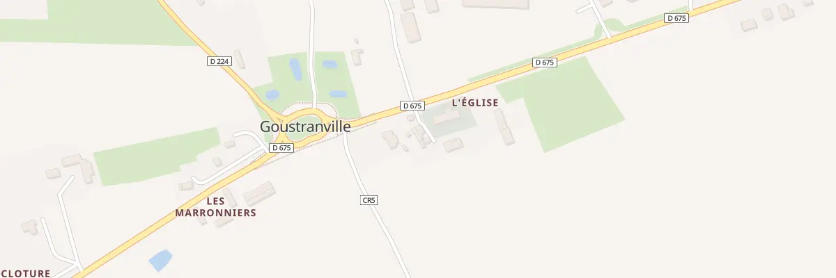 Plan du 5057 L’Eglise à Goustranville