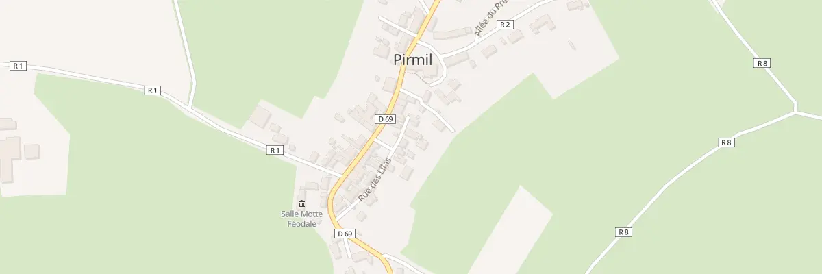Plan du 6 Imp des Rosiers à Pirmil