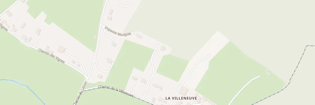 Plan du 3 Imp Montjoie à Ouézy