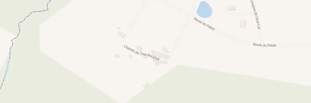 Plan du 5039 Chez Bouchet à Saint-Vallier