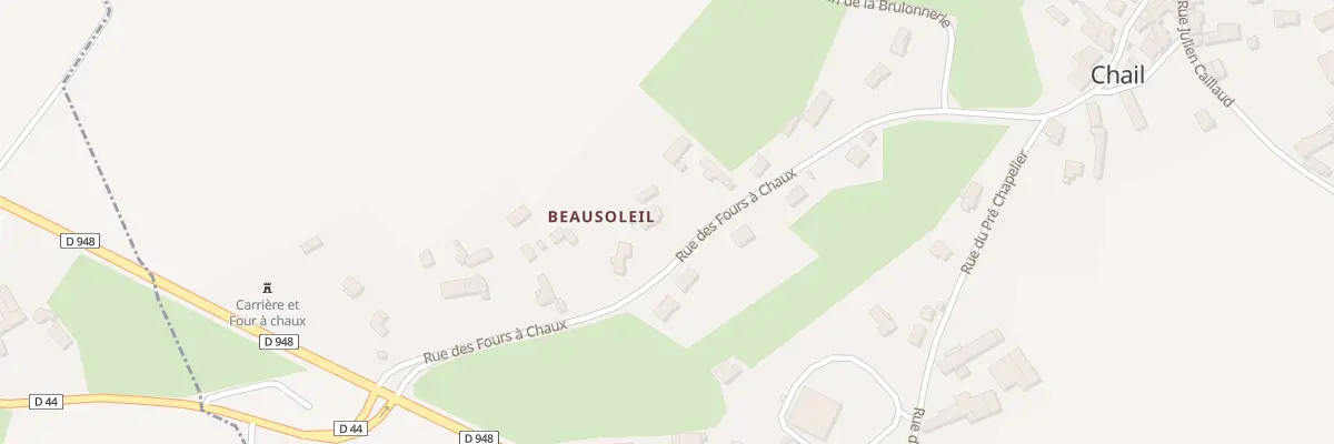 Plan du 12 Rue des Fours à Chaux à Fontivillié