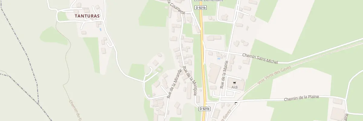 Plan du 5016 Le Village à Ayzac-Ost